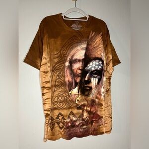 The Mountain Evolution Native American Shirt All Over Print